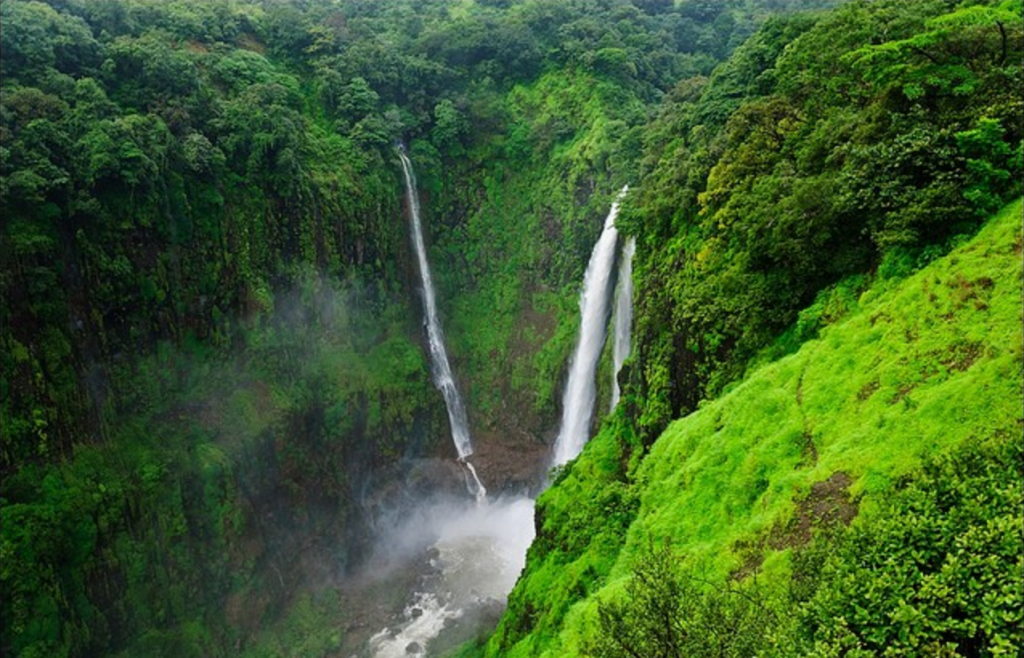 Waterfalls in the Konkan Region, India