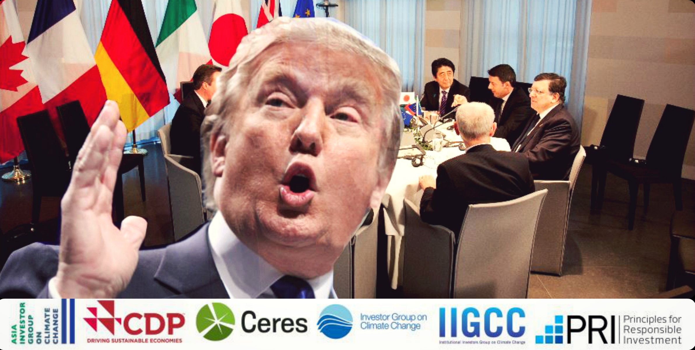 217 Global Investment Powers, Managing $15T, Implore Trump to Abide by Paris Climate Agreement