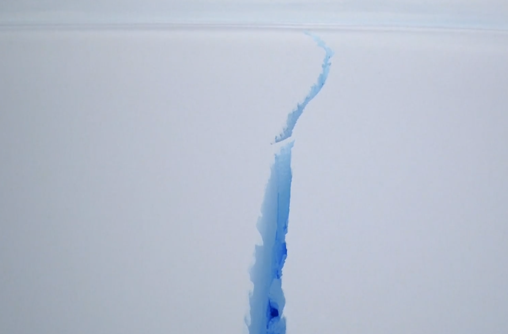 Video: Massive Iceberg the Size of NYC Calves off Antarctica’s Brunt Ice Shelf